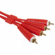 UDG SET RCA - RCA RED 3M (U97003RD)