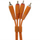 UDG SET RCA - RCA ORANGE 1,5M (U97001OR)