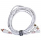 UDG SET RCA STRAIGHT-RCA ANGLED WHITE 3M (U97005WH)