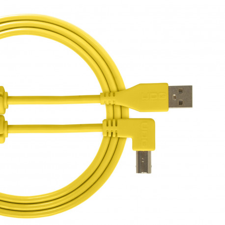 UDG UDG ULTIMATE AUDIO CABLE USB 2.0 A-B YELLOW ANGLED