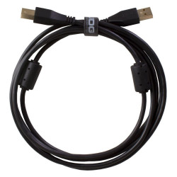 UDG ULTIMATE AUDIO CABLE USB 2.0 A-B BLACK STRAIGHT 1M
