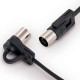 Rockboard FlaX Plug MIDI Cable, 200 cm (RBO CAB MD FX 200 BK)