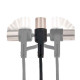 Rockboard FlaX Plug MIDI Cable, 100 cm (RBO CAB MD FX 100 BK)