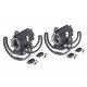 Rycote Pair Of Duo-Lyre 68 19/34 With Modular Adaptor & Screws