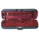 GEWA Violin Case Liuteria Maestro 4/4 (Black/Red)