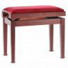 GEWA Piano Bench Deluxe Mahogany Matt (130.050)