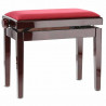 GEWA Piano Bench Deluxe Mahogany Hight Gloss (130.060)