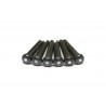 GRAPH TECH PP-2142-00 TUSQ Bridge Pins Martin Style 2mm Black / Mother-Of-Pearl Dot (6 Pcs)