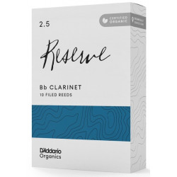 D'ADDARIO Organic Reserve Bb Clarinet 2.5 - 10 Pack
