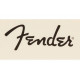 FENDER T-SHIRT SPAGHETTI LOGO OLYMPIC WHITE L