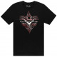 FENDER T-SHIRT CUSTOM SHOP PINSTRIPE BLACK M