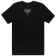 FENDER T-SHIRT CUSTOM SHOP PINSTRIPE BLACK M