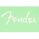 FENDER T-SHIRT SPAGHETTI LOGO SURF GREEN L