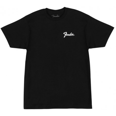 FENDER T-SHIRT TRANSITION LOGO BLACK L