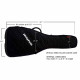 Mono Vertigo Semi-Hollow Guitar Case Black (M80-VHB-BLK)