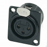 GEWA Plug XLR Seat Female Nickel (191.555)