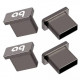 AUDIOQUEST NOISE-STOPPER USB Caps Set/4