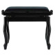 GEWA Piano Bench Deluxe Classic Black Gloss (130.330)