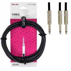 GEWA Alpha Audio Pro Line Stereo Jack 6,3 мм/2x Mono Jack 6,3 мм 3м