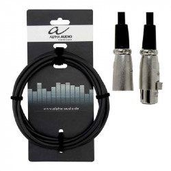 GEWA Alpha Audio Basic Line XLR(f)/XLR(m) 3м