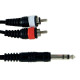 GEWA Alpha Audio Basic Line Stereo Jack 6,3 мм/2x RCA 3м