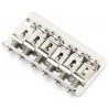FENDER 6-SADDLE HARDTAIL CLASSIC/STANDARD SERIES BRIDGE ASSEMBLY CHROME