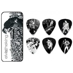 Dunlop EPPT24 Elvis Collector Pick Tin .73 mm (24 шт)