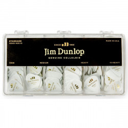 Dunlop 4830-01 Genuine Celluloid White Classics (432 шт.)