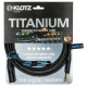 KLOTZ AT TITANIUM STARQUAD ANALOG AUDIO CABLE WITH MALE XLR TO BALANCED JACK PLUG 1,5 M