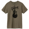 GIBSON AT LES PAUL T-SHIRT (HEATHER OLIVE) XL