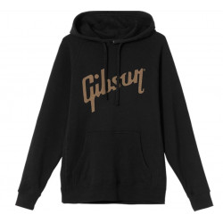 GIBSON AT LOGO HOODIE (BLACK) XL