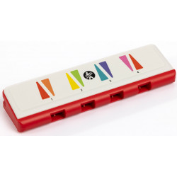 Hohner Beginner Speedy M91340P C-major (Rainbow)