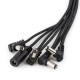 ROCKBOARD Flat Daisy Chain Cable, 8 Outputs, angled