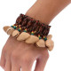 Maxtone TFL-011 Wooden Kenari Bracelet