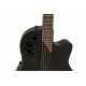 Ovation TX Elite 2078TX Deep Contour Cutaway Black Textured