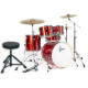 Gretsch Energy (20" BD, 3 Cymbals) Red