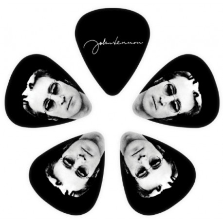 D'ADDARIO JOHN LENNON MIND GAMES GUITAR PICKS Medium Gauge (.70mm), 10-Pack