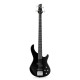 DONNER MUSIC DPJ-100 ELECTRIC BASS GUITAR BLACK