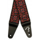 FENDER STRAP 2" PASADENA WOVEN LATTICE RED