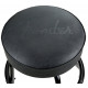 FENDER 30" EMBOSSED BLACK LOGO BARSTOOL, BLACK