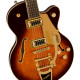 GRETSCH G5655TG ELECTROMATIC CENTER BLOCK JR. SINGLE-CUT WITH BIGSBY AND GOLD HARDWARE BARREL BURST