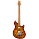 EVH WOLFGANG SPECIAL QM, BAKED MAPLE FINGERBOARD TIGER EYE GLOW