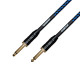 CASCHA CCP-G2SBL3 (PROFESSIONAL LINE GUITAR CABLE, TWEED BLUE, 3 м)