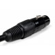 CASCHA CCS-M1BK1 (STANDARD LINE XLR, BLACK, 1 м)