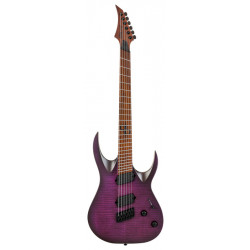 SOLAR GUITARS A1.6FDPB-FF FLAME DEEP PURPLE BURST MATTE