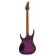 SOLAR GUITARS A1.6FDPB-FF FLAME DEEP PURPLE BURST MATTE