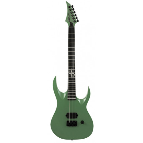 SOLAR GUITARS A2.6AG ARMY GREEN MATTE