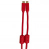 UDG ULTIMATE CABLE USB 3.2 C-C RED STRAIGHT 1,5M