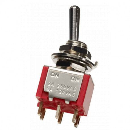 Dimarzio EP1106 DPDT Mini Switch – 2 Position