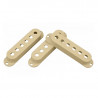 Dimarzio DM2001CR Strat Pickup Covers (Creme)